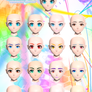 .:New MMD Era - MRU Style Heads:.