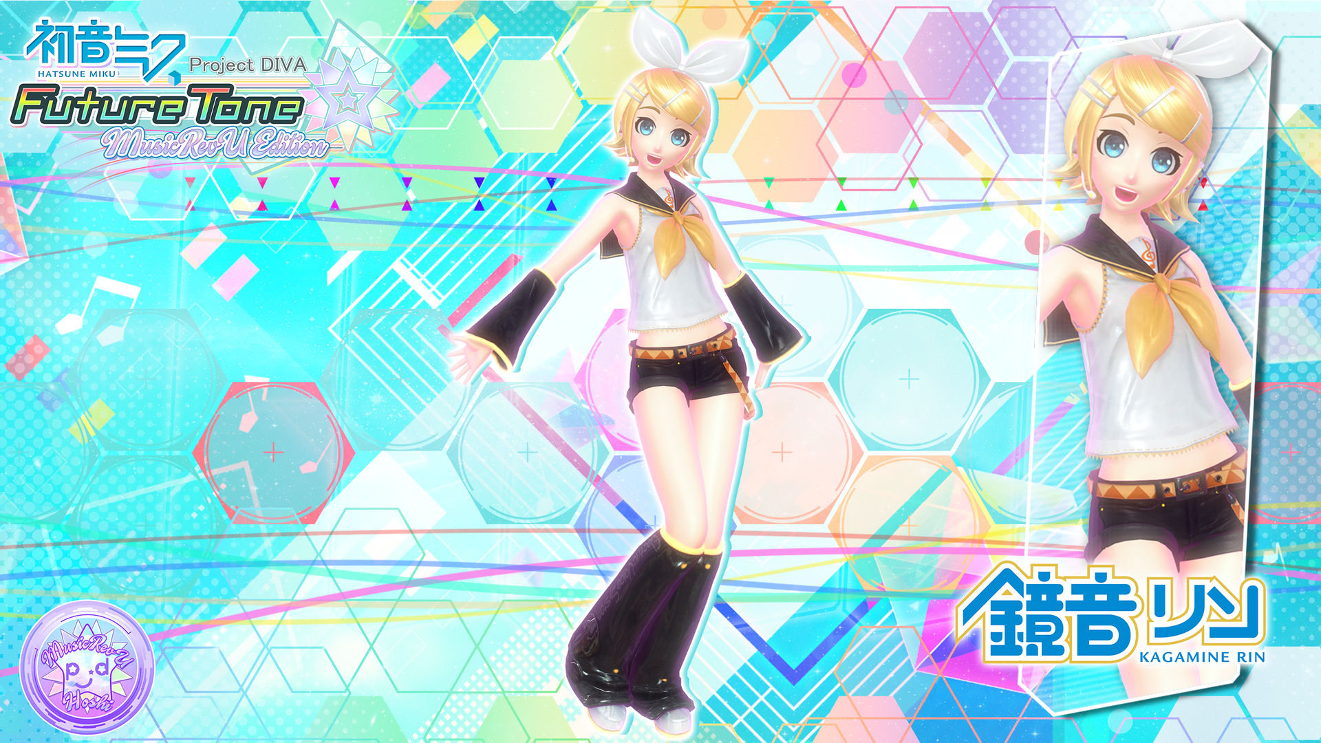 .:Module Showcase Kagamine Rin - Default:. by MusicRevU on DeviantArt