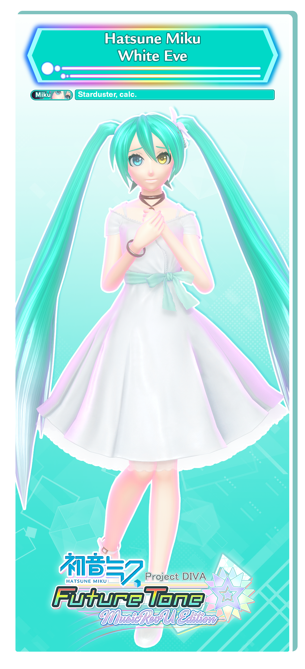 Miku Engage Module .:MRU PD Edition Hatsune Miku - White Eve:. by MusicRevU on DeviantArt