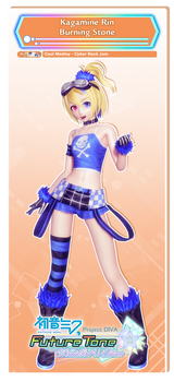 .:MRU PD Edition Kagamine Rin - Burning Stone:.