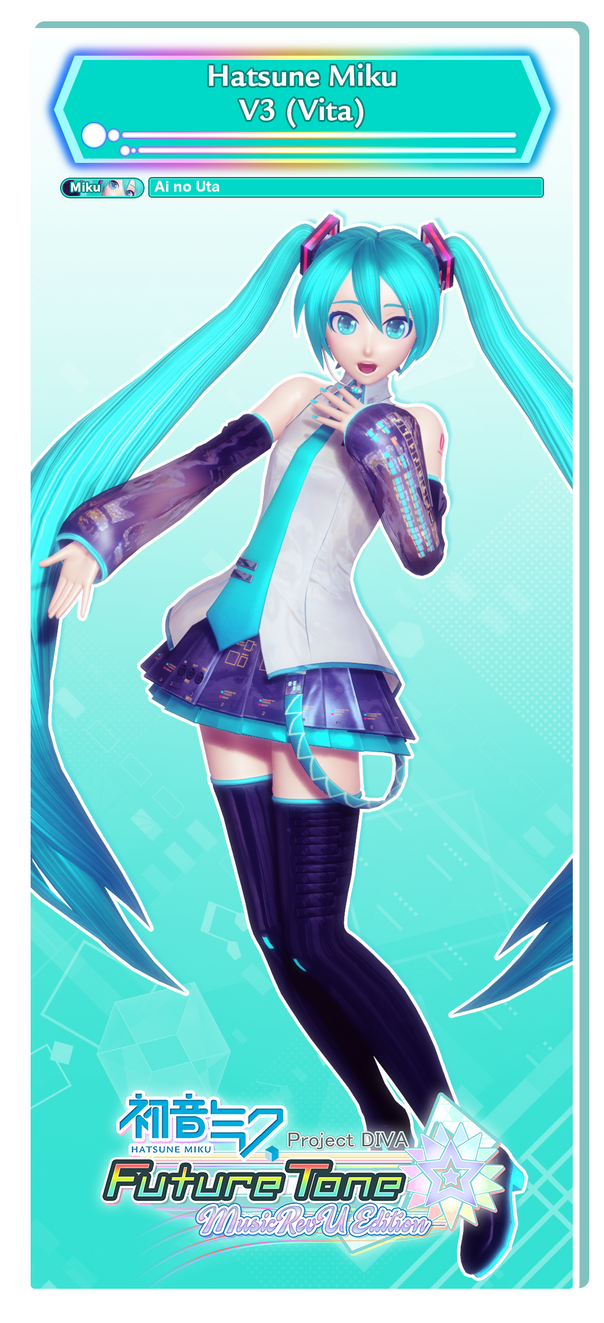 Miku Engage Module .:MRU PD Edition Hatsune Miku - V3 (Vita):. by MusicRevU on DeviantArt