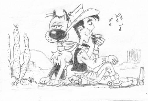 Lucky Luke and Rantanplan