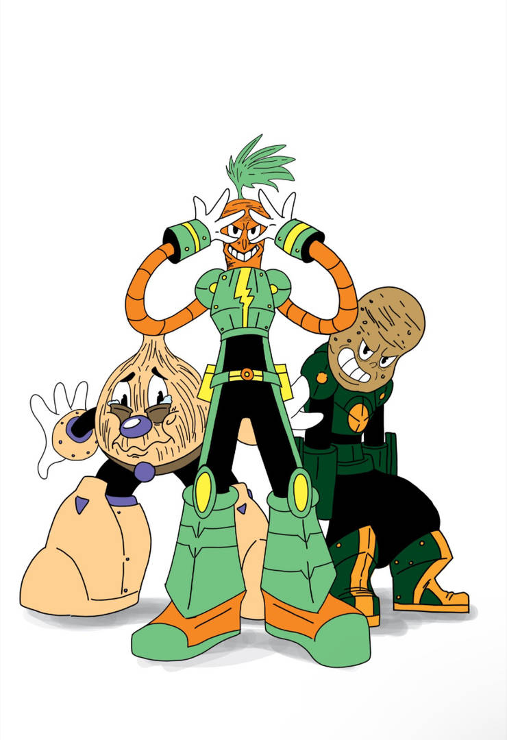 The Root Pack as Robot Masters by Jayk9000 on DeviantArt