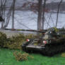 AMX 13-105 by the lake