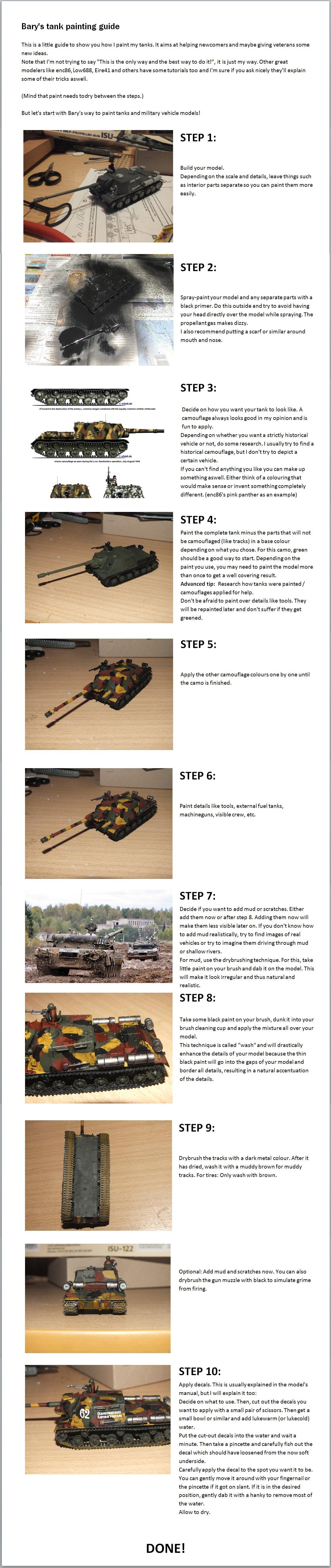 Bary's tank painting tutorial