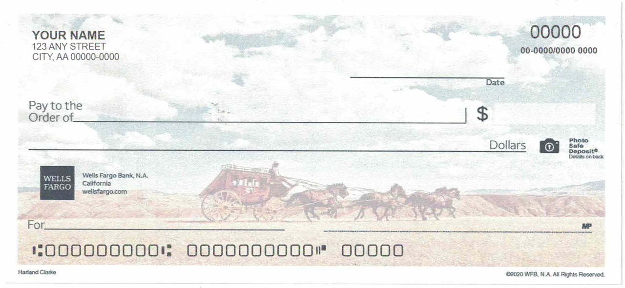 Wells Fargo Check by jacobellispresents on DeviantArt