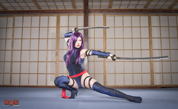 Psylocke in Training