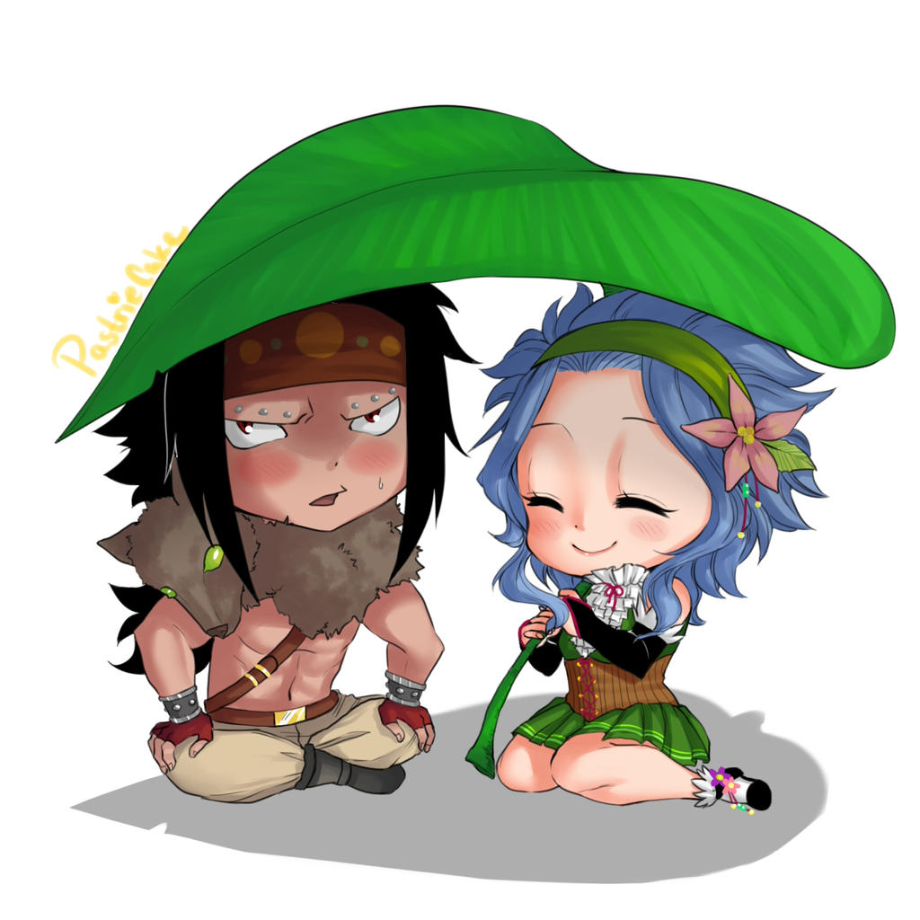 Gajeel x Levy ~ Leafy shade