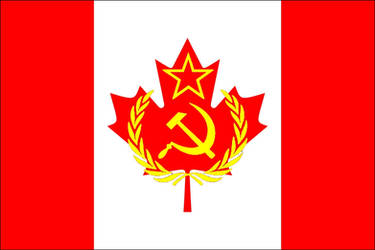 Soviet Canadian Flag