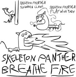 SKELETON PANTHER BREATHE FIRE