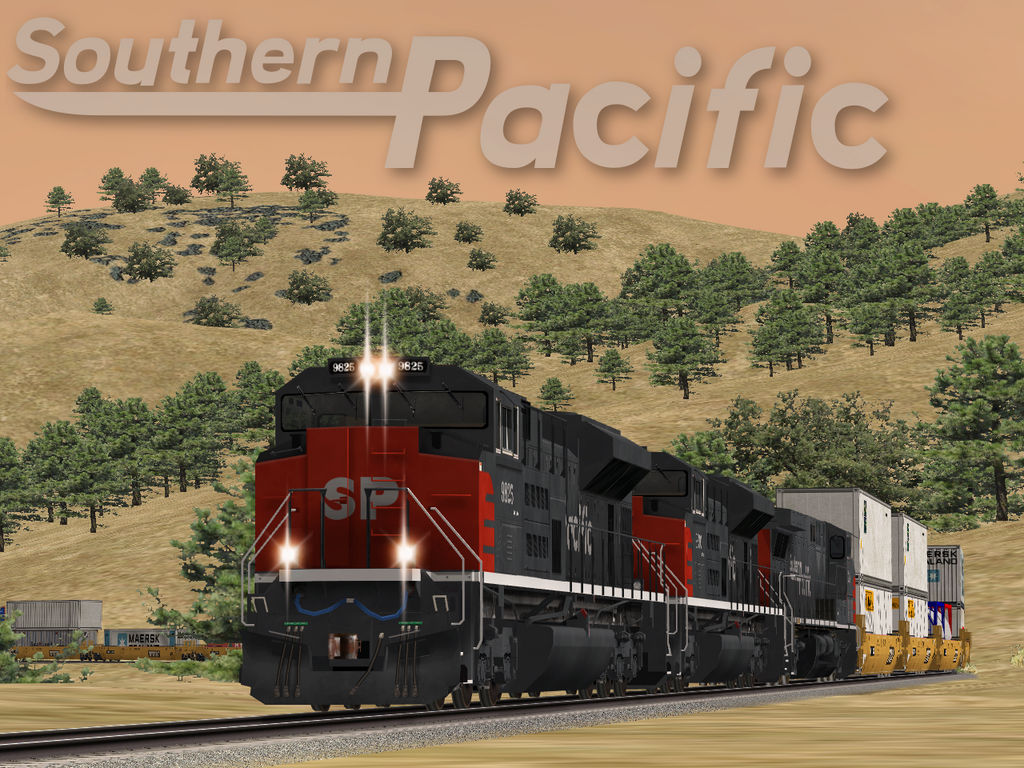 Deviantart Sp Train SP Never Dies by LongviewRailfan on DeviantArt