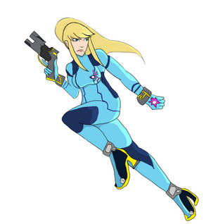 Fanart Friday:  Samus Aran! (Zero Suit)