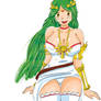 Hooray! It's Lady Palutena!