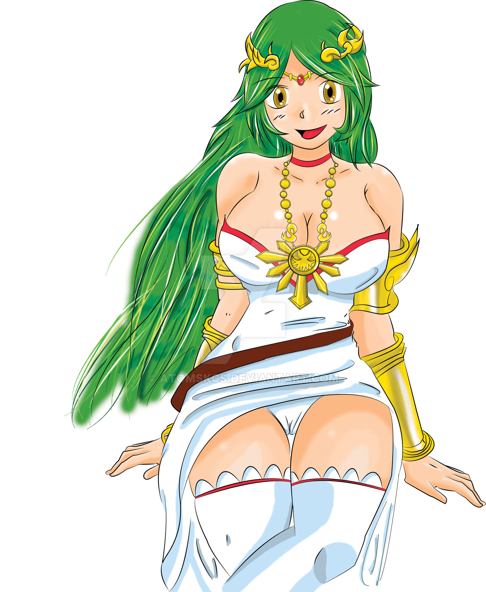 Hooray! It's Lady Palutena!