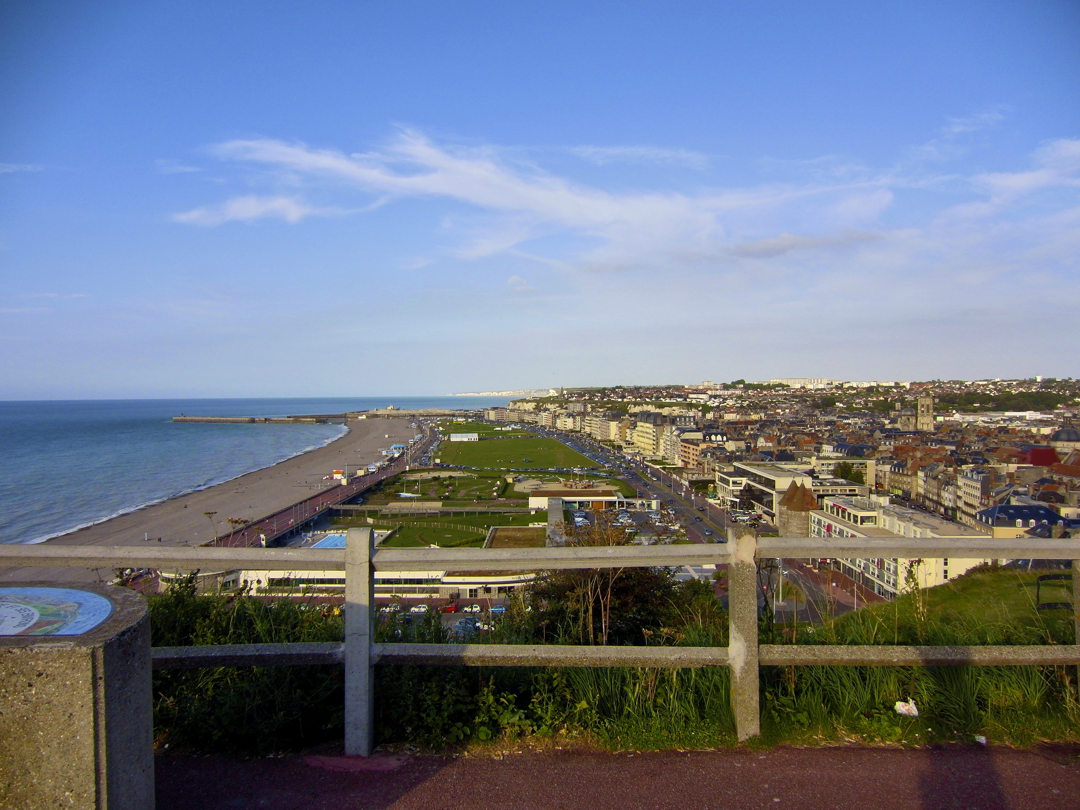 Awesome view of Dieppe