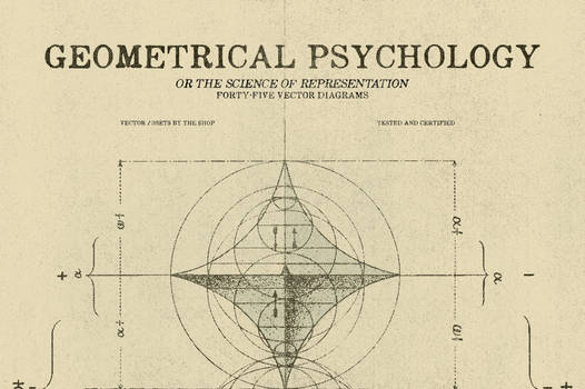 Geometrical psychology diagrams