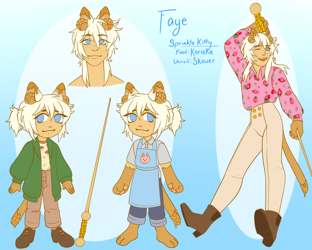 Faye : MYO Sprinkle Kitty by DaedaleanArt on DeviantArt