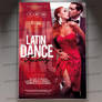 Latin Dance Flyer - PSD Template