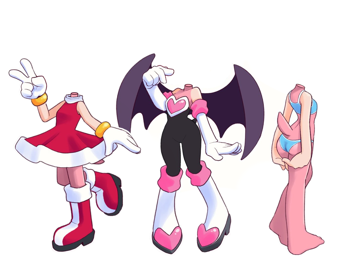 Amy Rose Headless 9 By Qditya On DeviantArt amy-rose-headless-9-by-qditya-on-deviantart
