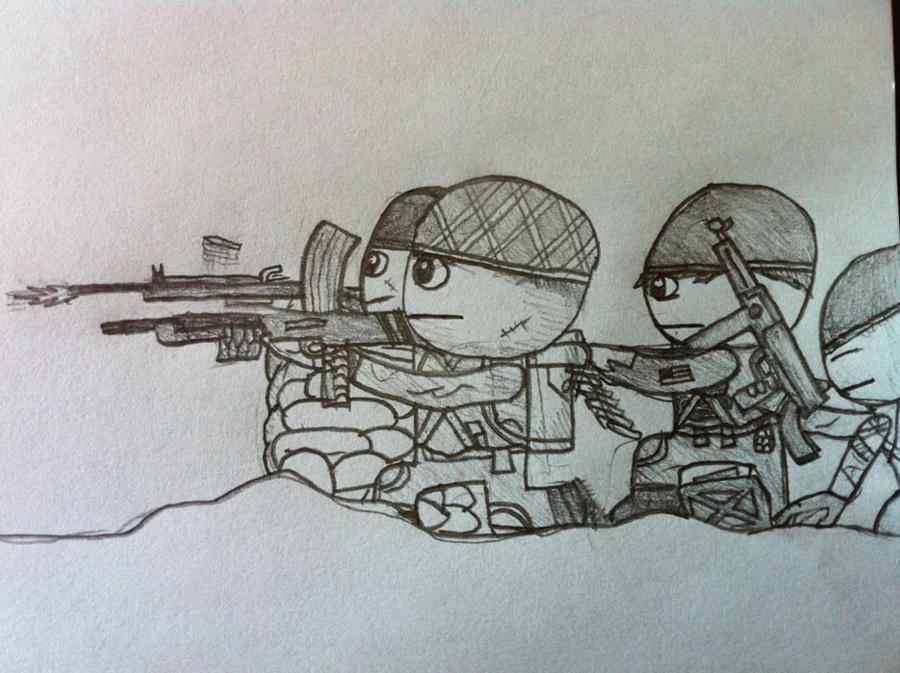World War II Drawing by MagicWubWub on DeviantArt