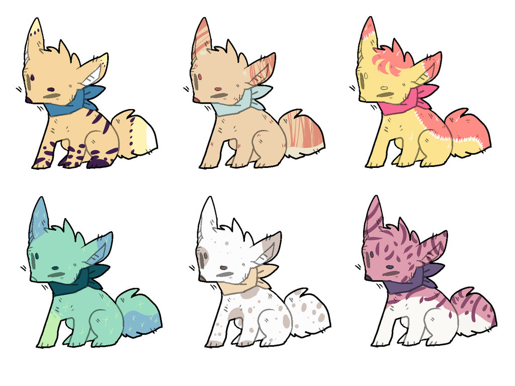 Fox Adaptables Fox Adoptables 3 CLOSED by Sheep-Adoptions on DeviantArt