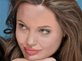 Angelina Jolie- speed painting