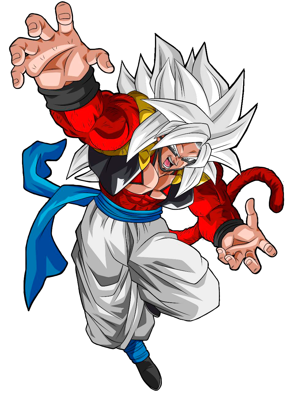 Gogeta SSJ5 (PGV), 1 by SSJROSE890 on DeviantArt