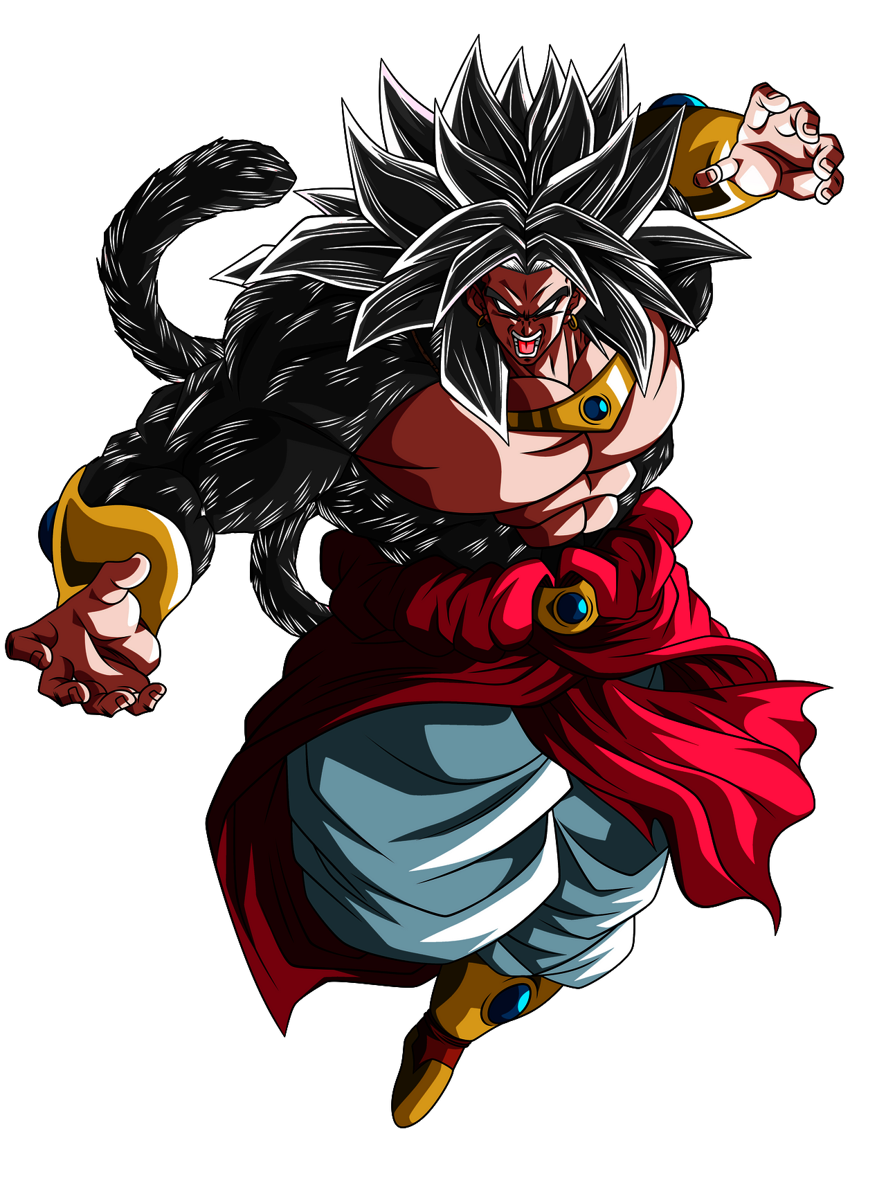 Goku And Vegeta and Broly SSJ4 Limit Breaker by GokuLSSlegendary on  DeviantArt