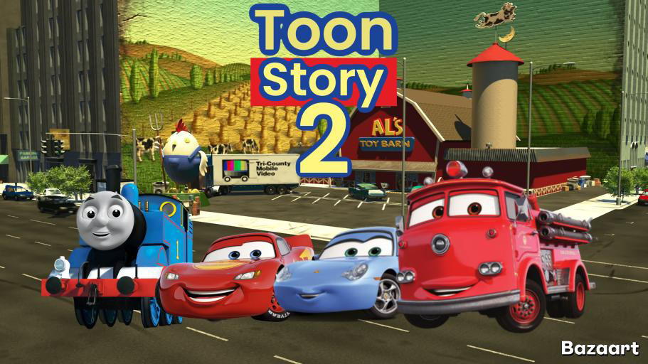 Toon Story 2 Poster By SerigneSeck95 On DeviantArt toon-story-2-poster-by-serigneseck95-on-deviantart