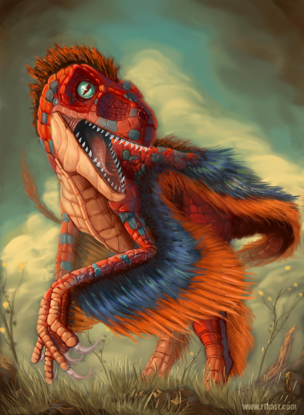 Raptor Rider Deviantart Raptor by RtKCreations on DeviantArt