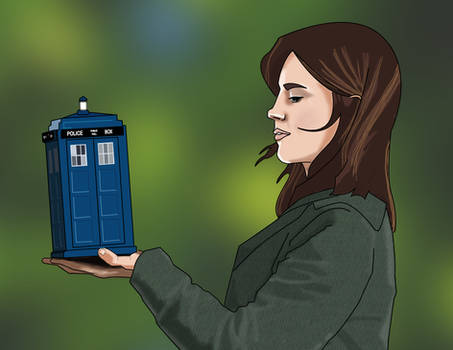 Clara and the Tiny TARDIS