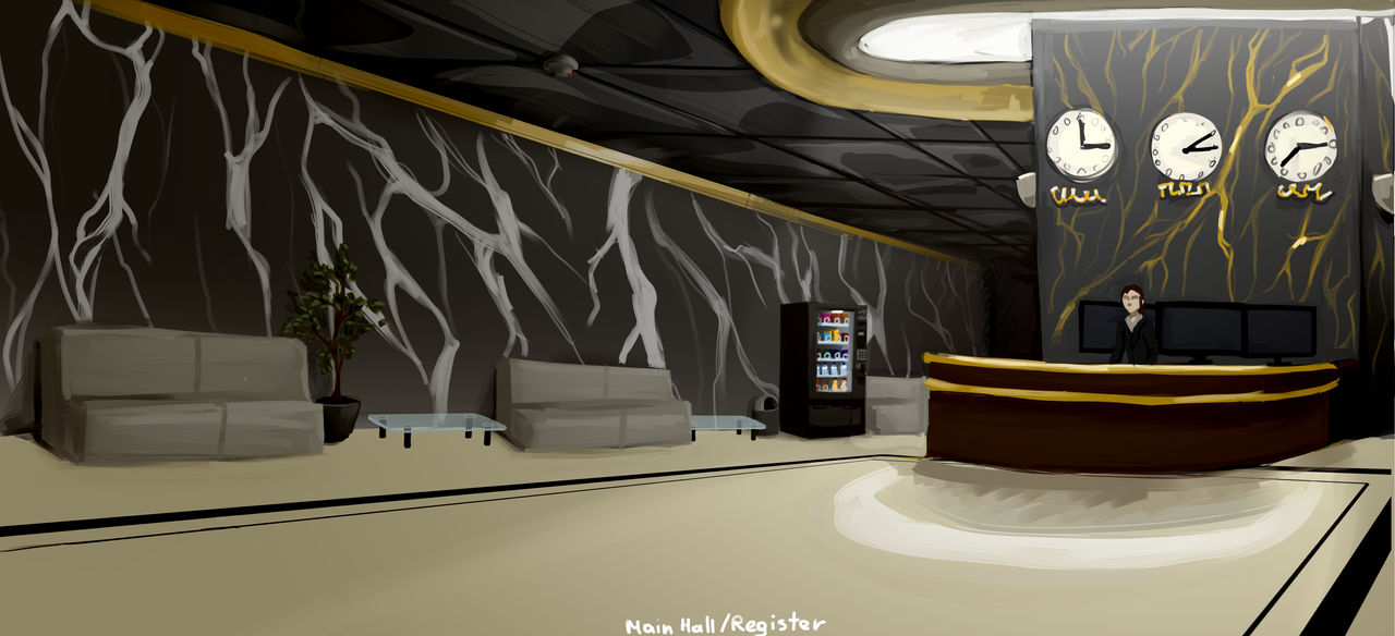 SCP site interior by ChewingFish on DeviantArt