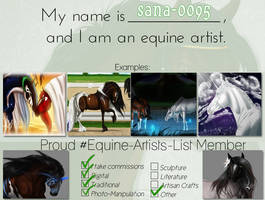 Equine Artist List - sana-0095