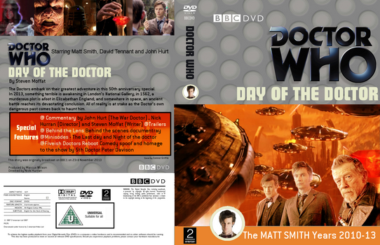 Day of the Doctor - Classic Cover