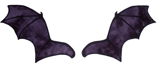 Bat wings stock