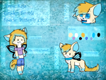 .:Referance Sheet:..:Kaja's new design:. by KajaTheFurry