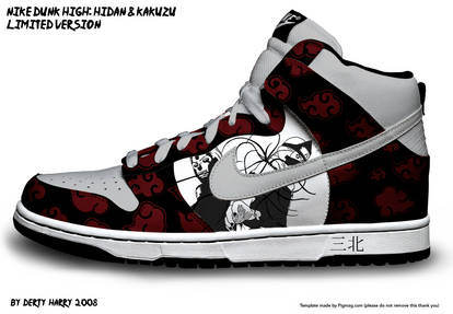 Nike Dunk High: Hidan$Kakuzu