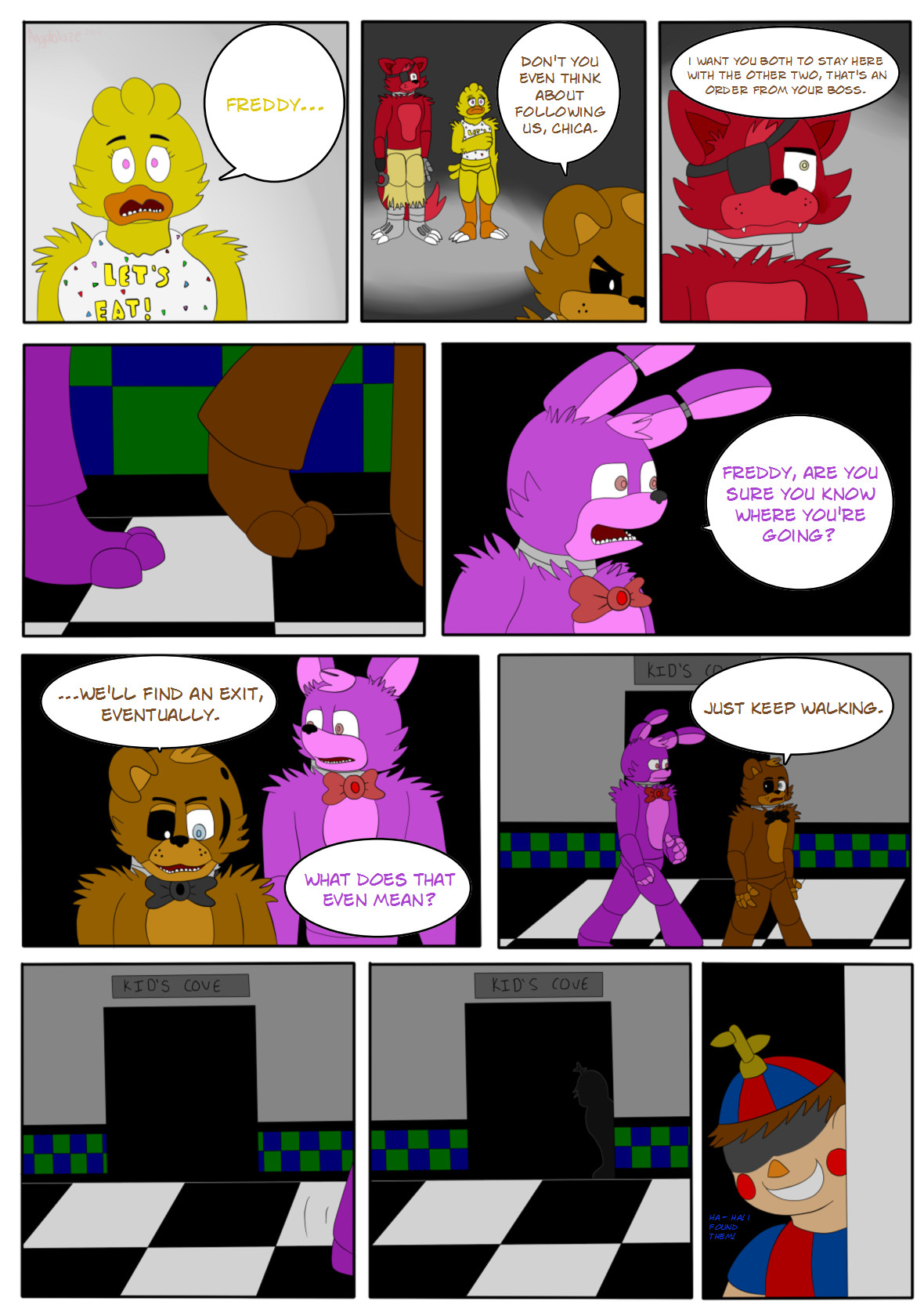 FNAF - Odd One Out Ch. 2 (Page 8)