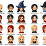 Harry Potter Chibis