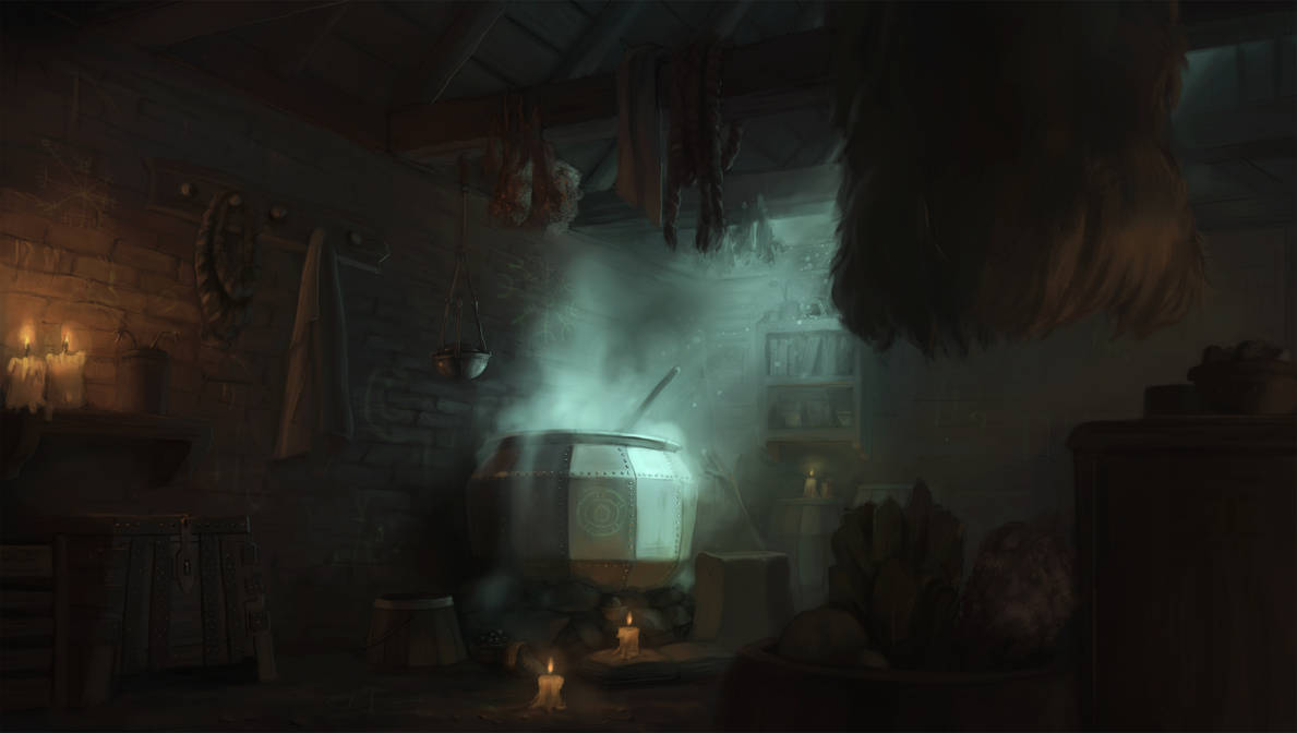 Witch's Lair by hamboggy on DeviantArt