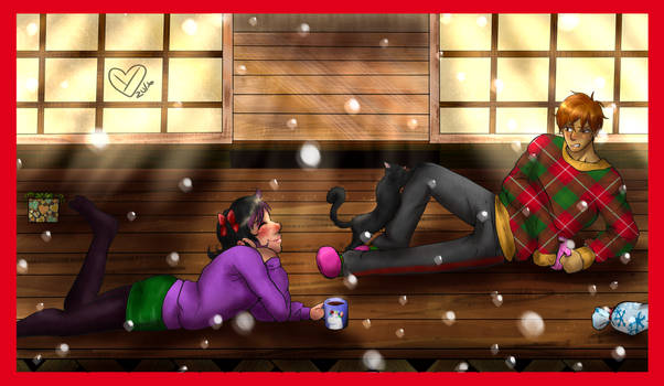Chu and Serrot Christmas commission~!