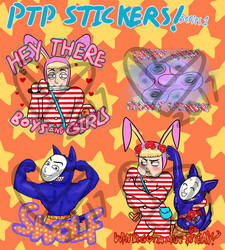 POPEE THE PERFORMER PARODY STICKERS