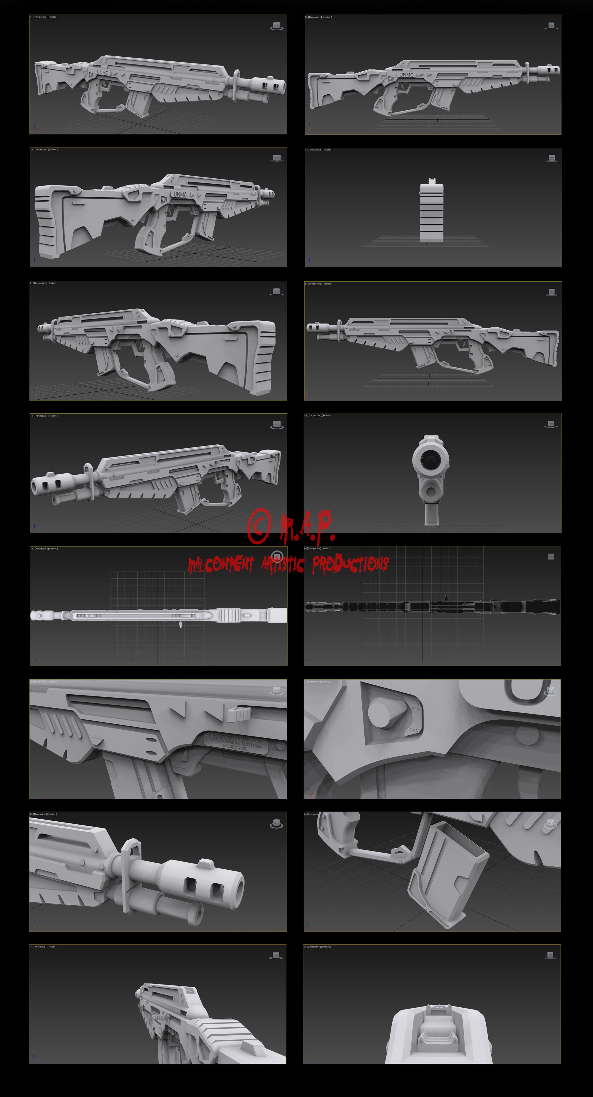 Contention: UNMC MK-66A Combat Shotgun