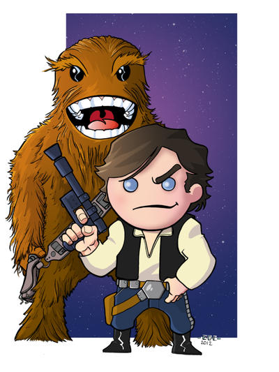 Han and Chewie