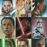 Star Wars The Last Jedi sketch cards 