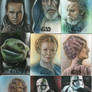 Star Wars The Last Jedi sketch cards 