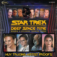 Star Trek Deep Space Nine Artist Proof cards 