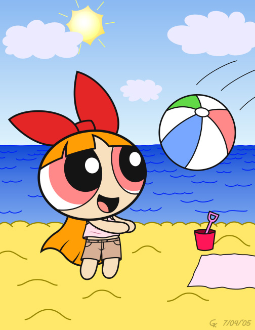 Fun at the Beach by GeoffNET on DeviantArt