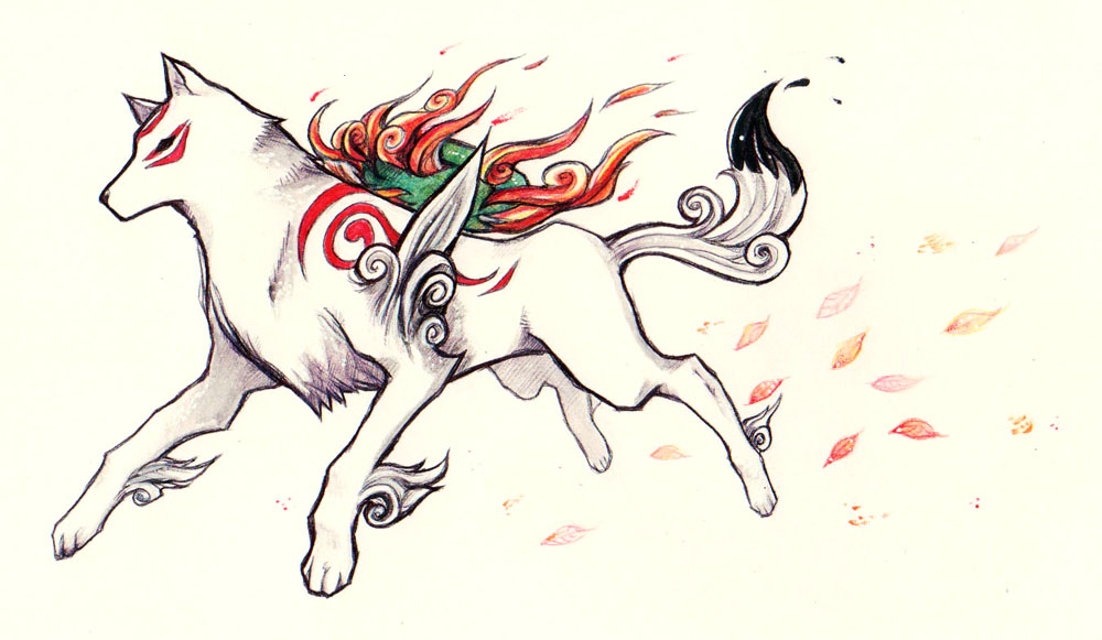 Okamiden- Kagu by reverseinverse on DeviantArt