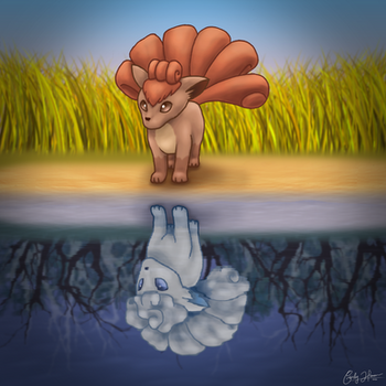 Vulpix Reflections